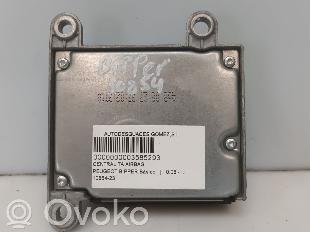 Peugeot Bipper Unidad de control/módulo del Airbag 