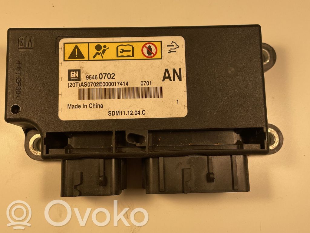 Airbag control unit/module   95460702