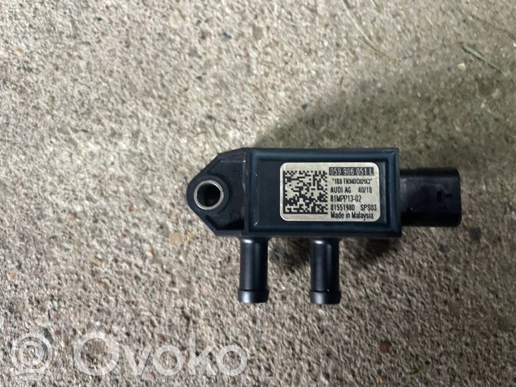 Audi Q7 4M Abgasdrucksensor Differenzdrucksensor 