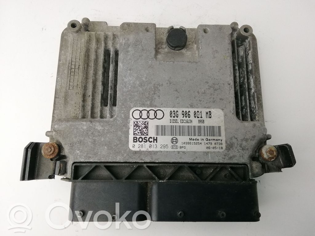 Audi A3 S3 8L Engine control unit/module 