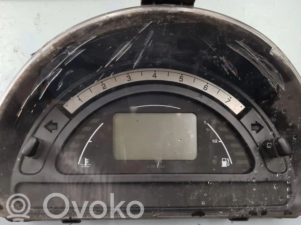 Citroen C3 Geschwindigkeitsmesser Cockpit 