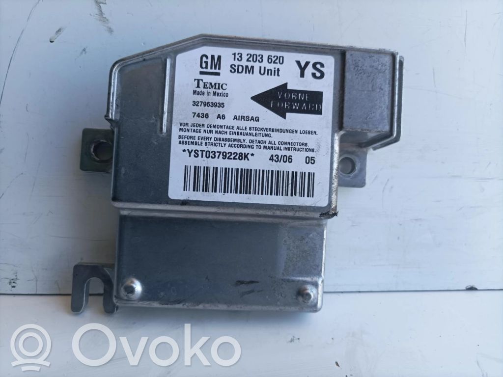 Centralina/modulo airbag   327963935,327963935