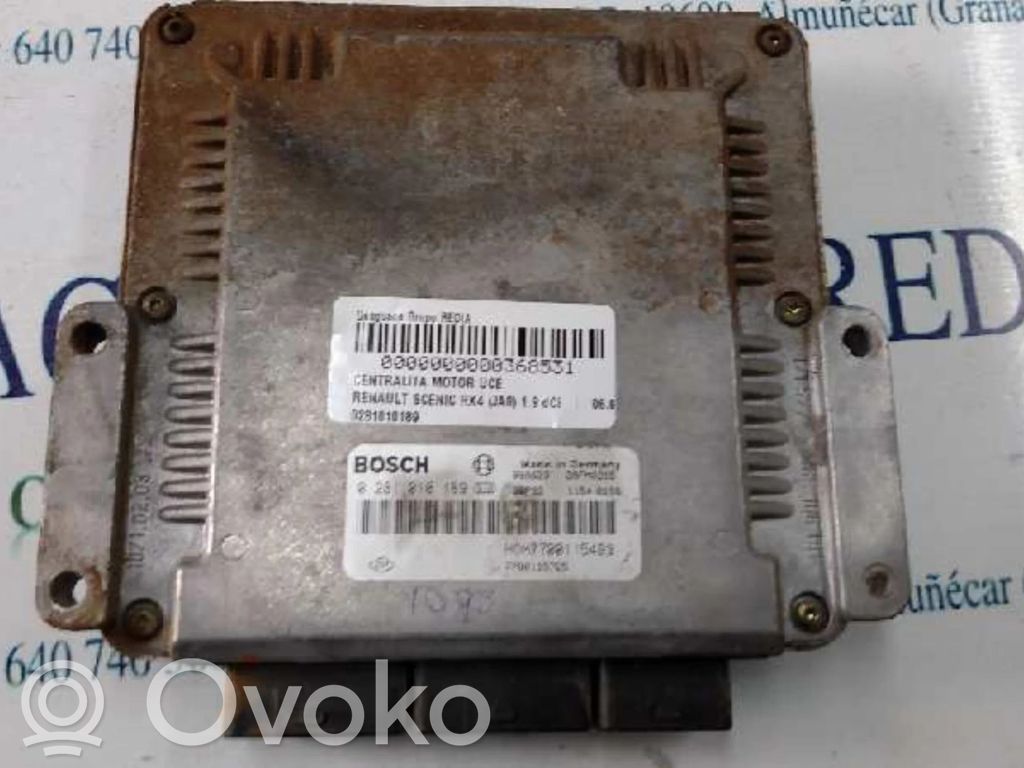 Unité de commande, module ECU de moteur   0281010189