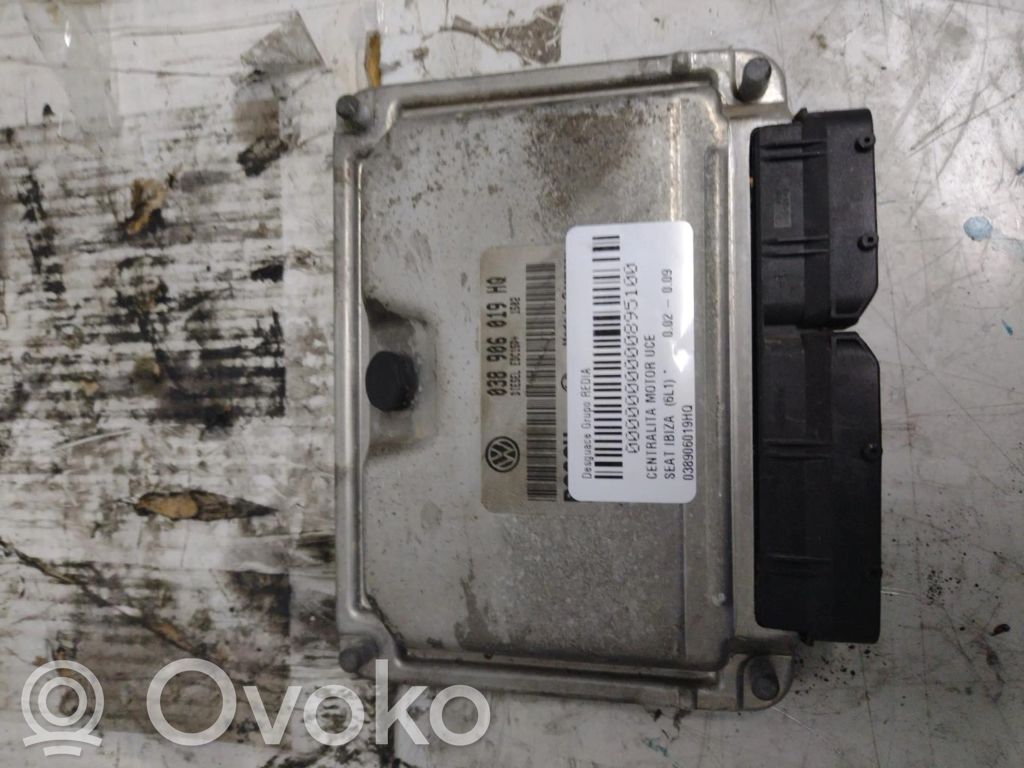 Seat Ibiza III (6L) Komputer / Sterownik ECU silnika 