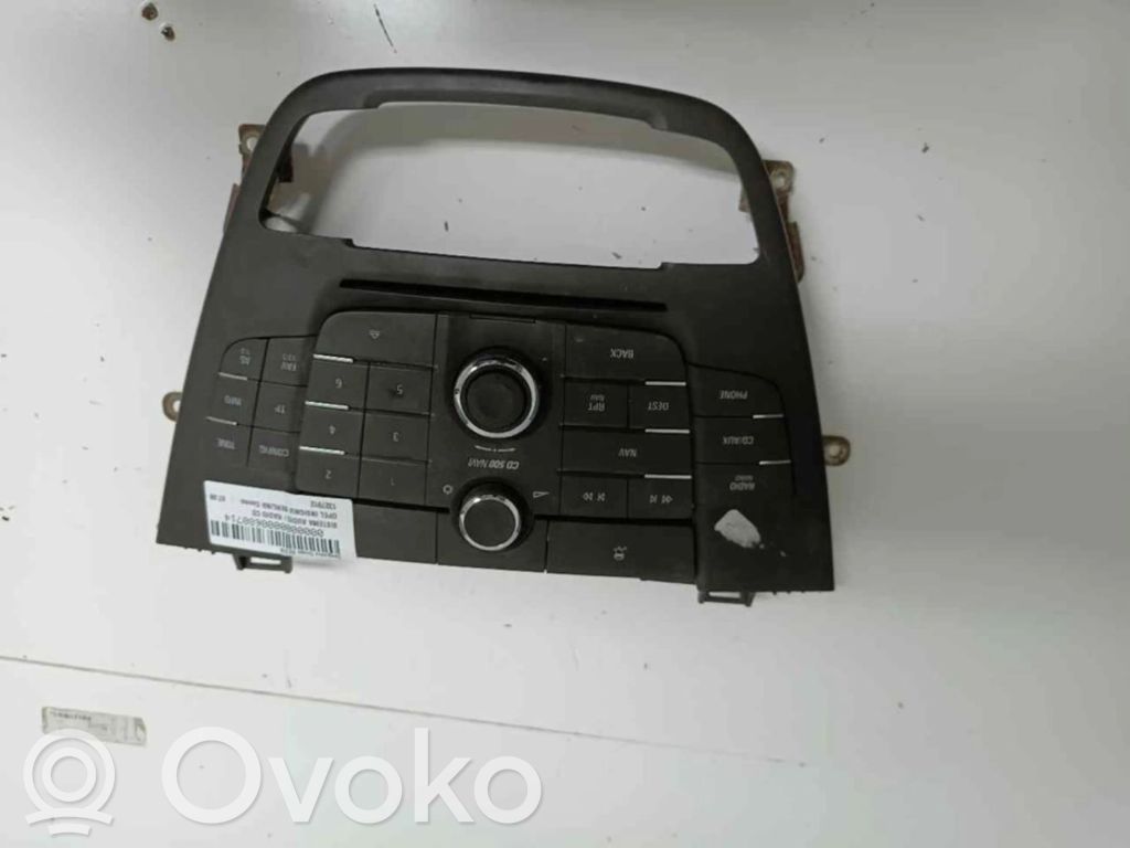 Opel Insignia A Unitate principală radio/CD/DVD/GPS 