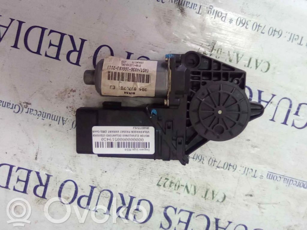 Volkswagen PASSAT Silnik szyby / okna karoseryjnego 