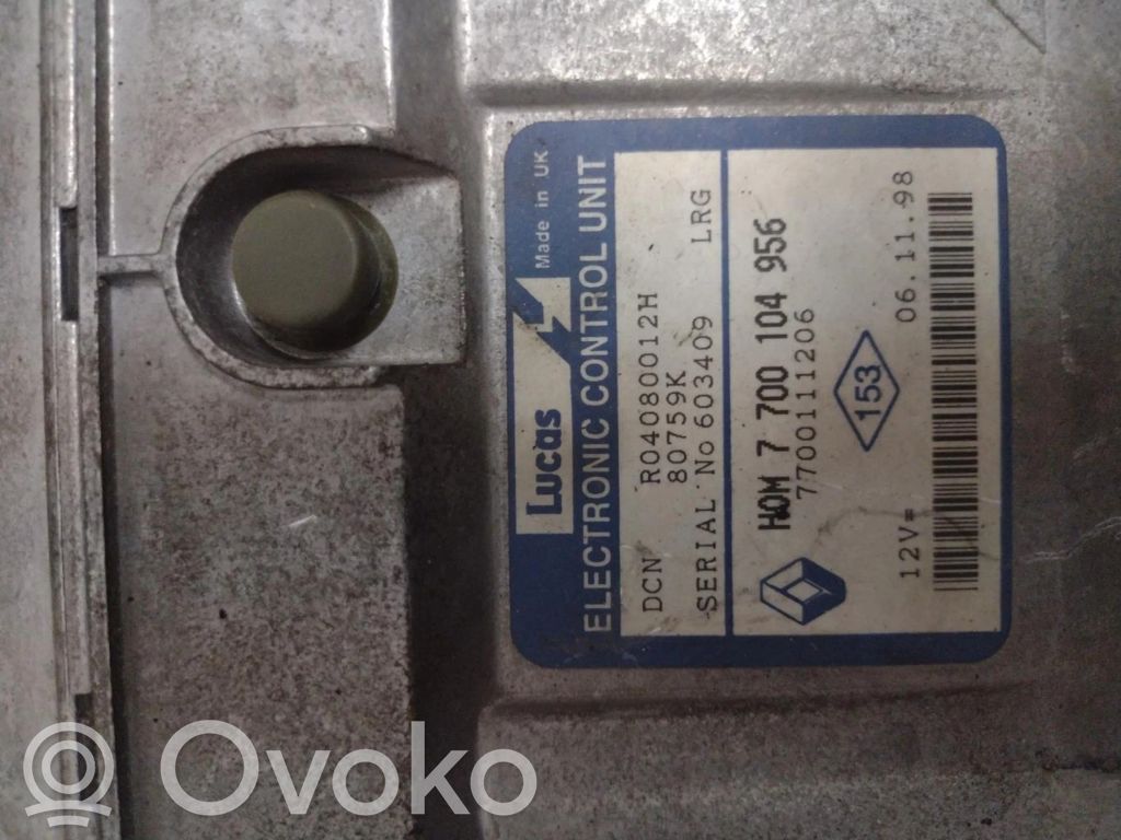 Renault Kangoo I Centralina/modulo motore ECU 