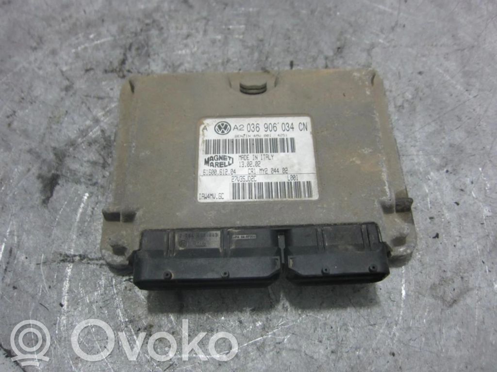 Unidad de control/módulo ECU del motor   036906034