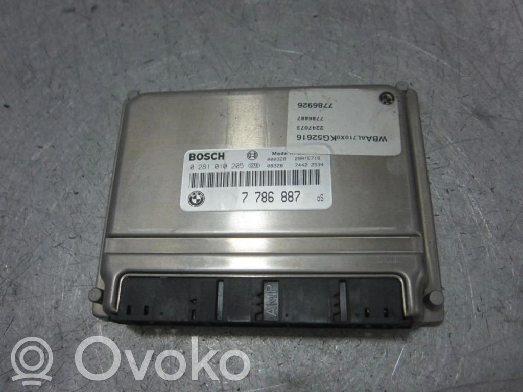 Unidad de control/módulo ECU del motor   7786887