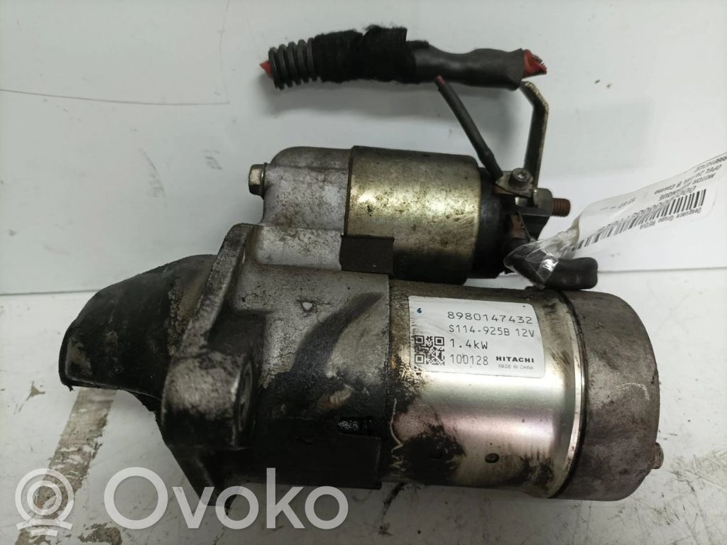 Motor de arranque   8980147432