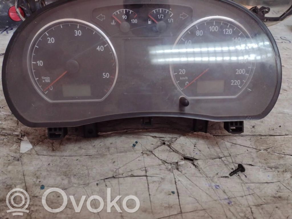 Volkswagen Polo IV 9N3 Nopeusmittari (mittaristo)