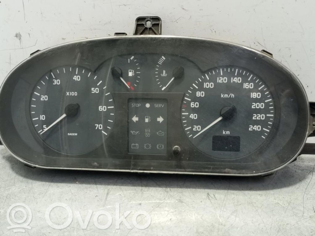 Renault Scenic I Tachimetro (quadro strumenti)