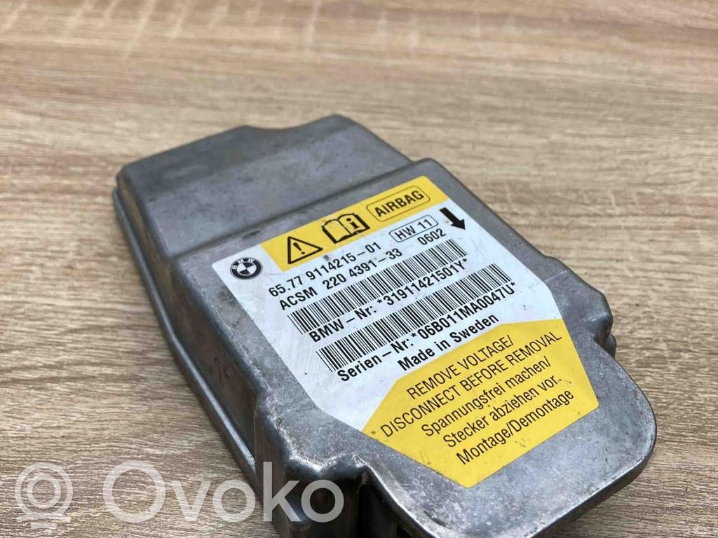 BMW 5 E60 E61 Airbag control unit/module 