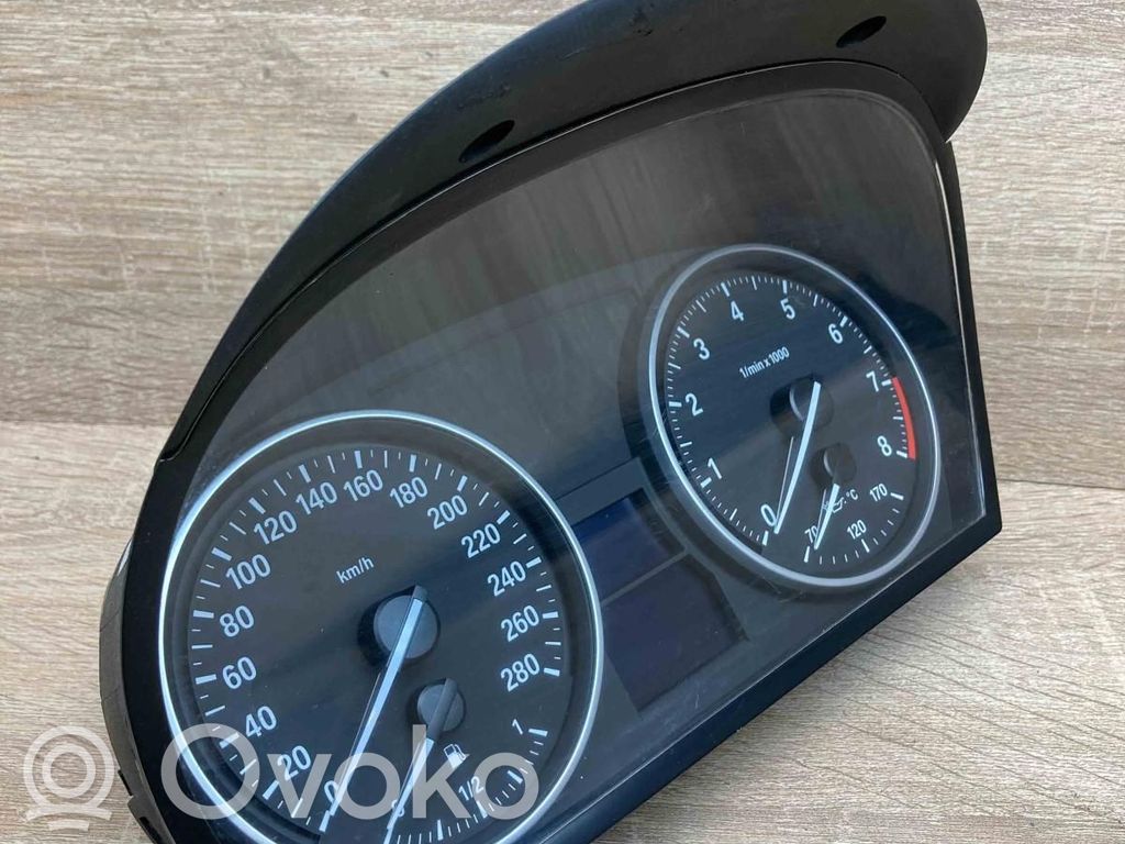 BMW 3 E90 E91 Speedometer (instrument cluster) 