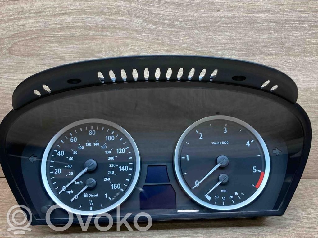 BMW 5 E60 E61 Speedometer (instrument cluster) 