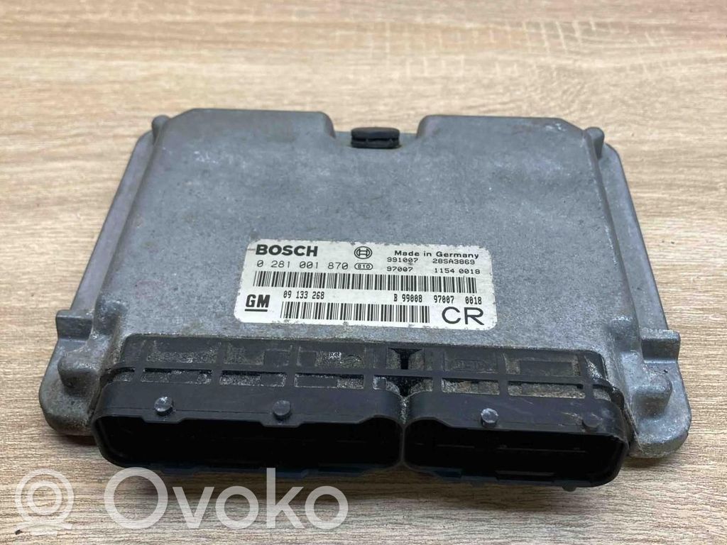 Opel Astra G Engine control unit/module ECU 