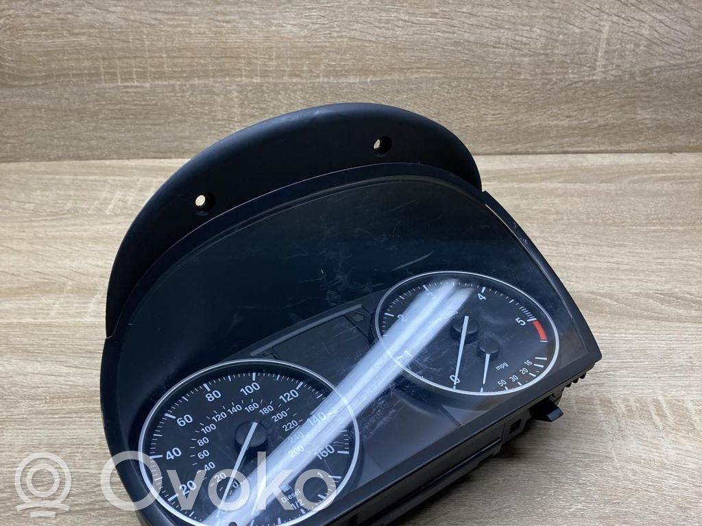 BMW 3 E90 E91 Speedometer (instrument cluster) 