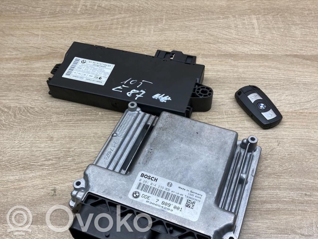 Engine ECU kit and lock set   7809001,9147195