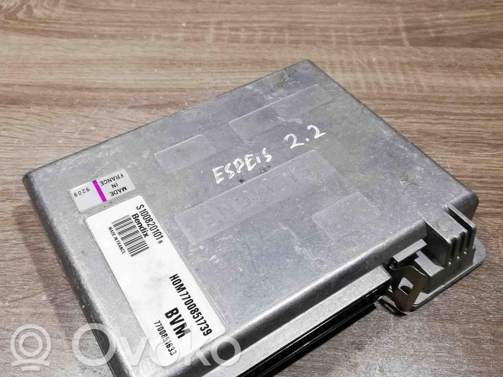 Engine control unit/module ECU   7700851739,S100820101