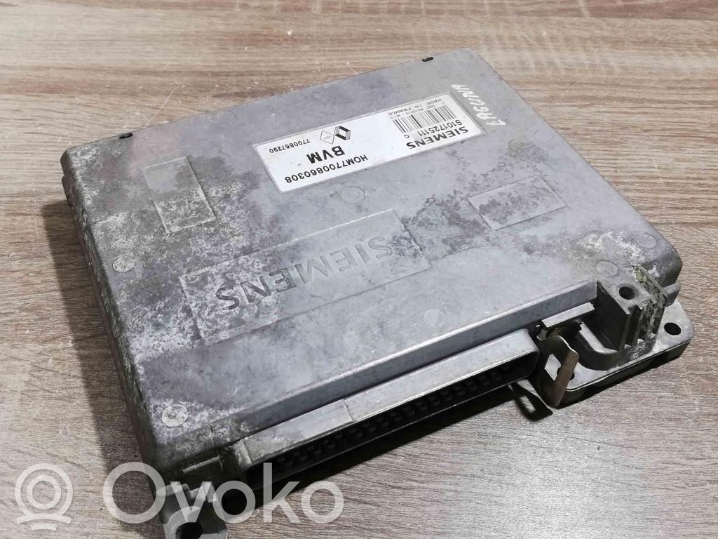 Engine control unit/module ECU   7700860308,S101725111