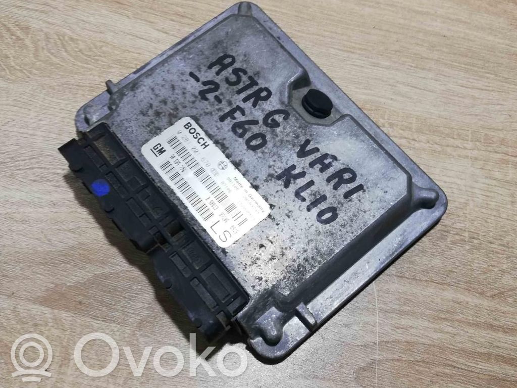 Engine control unit/module ECU   0281001670,90589736