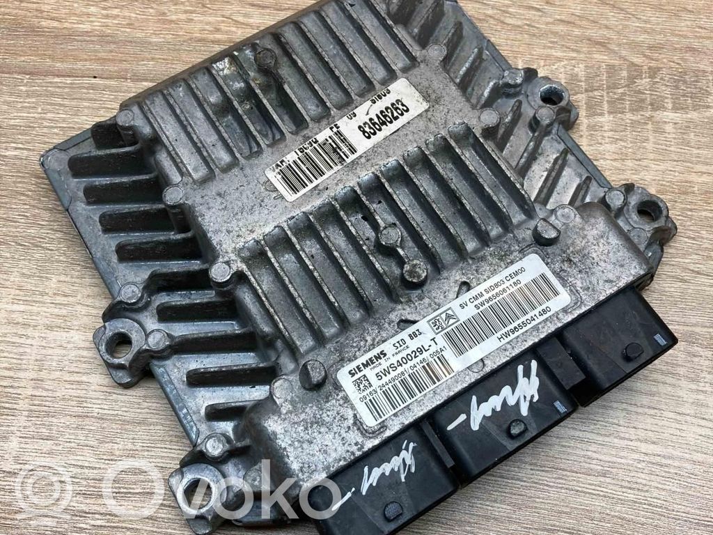 Peugeot 307 Engine control unit/module ECU 