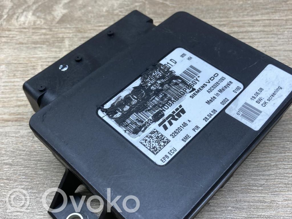 Audi A4 S4 B8 8K Hand brake control module 