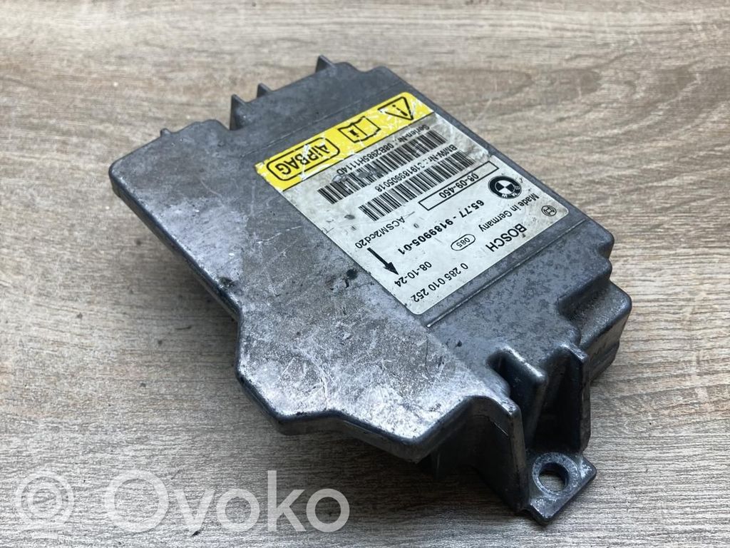 Airbag control unit/module   9189905,0285010252