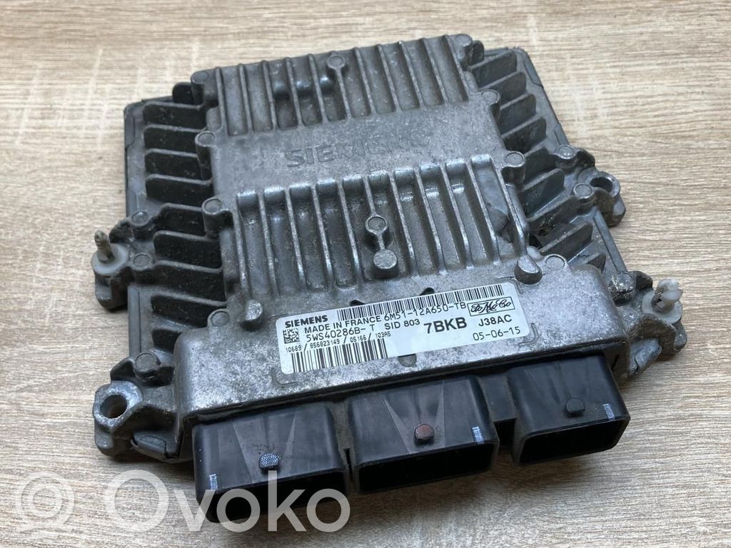 Ford Focus C-MAX Galios (ECU) modulis 