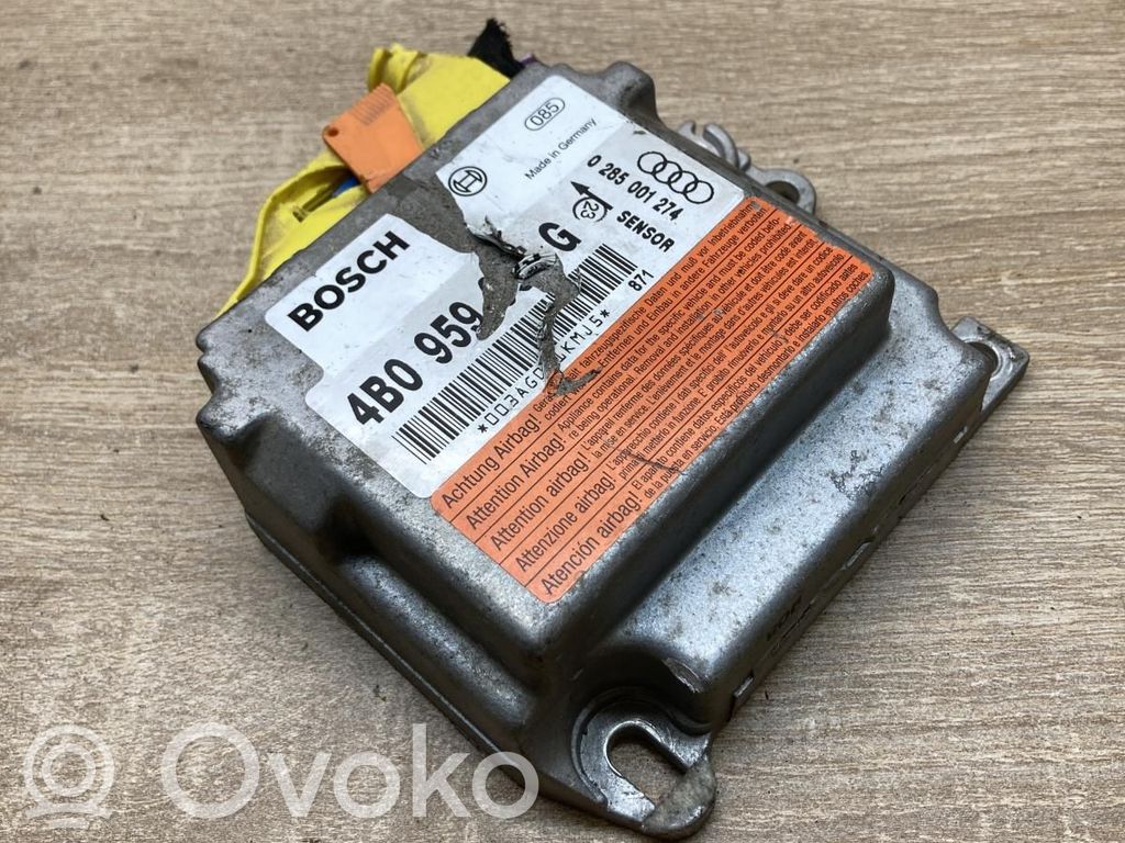 Audi A6 S6 C5 4B Airbag control unit/module 
