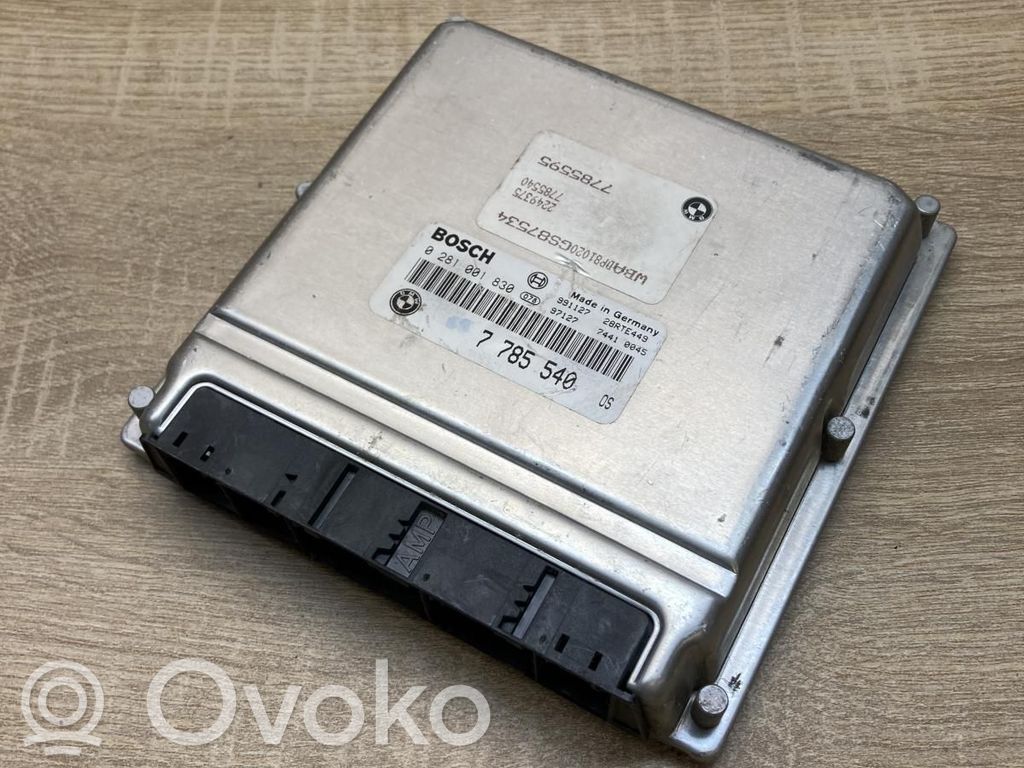Engine control unit/module ECU   7785540,0281001830