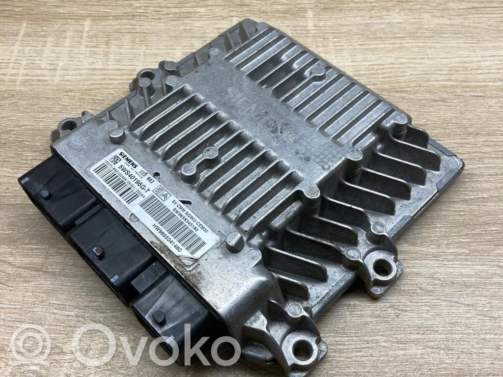 Peugeot 407 Engine control unit/module ECU 