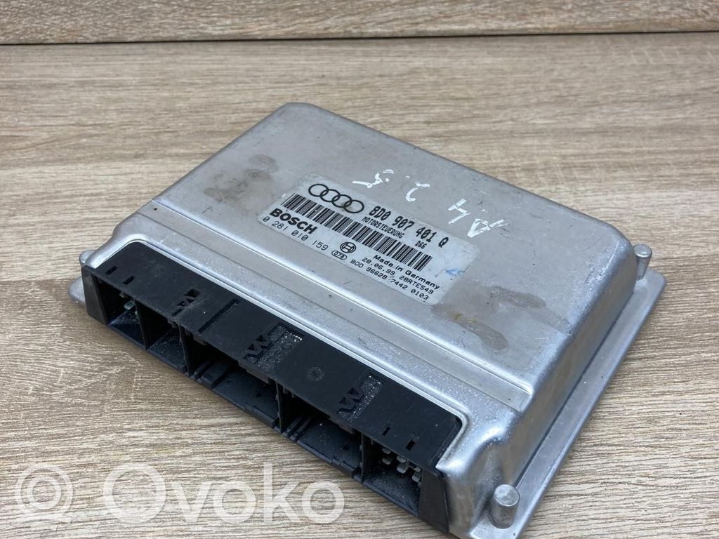 Engine control unit/module ECU   8D0907401Q,0281010159