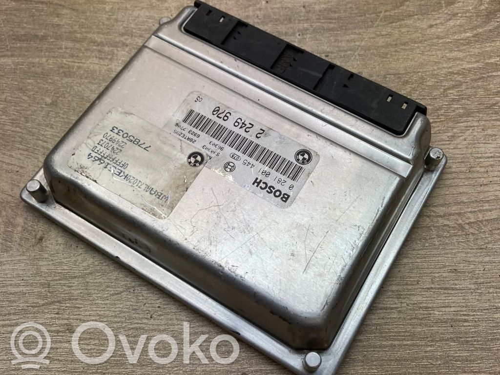 Unité de commande, module ECU de moteur   2249970,0281001445
