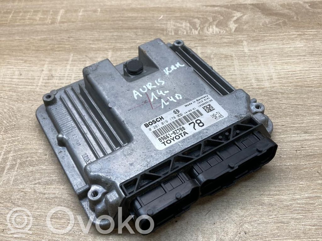Toyota Auris E180 Engine control unit/module ECU 