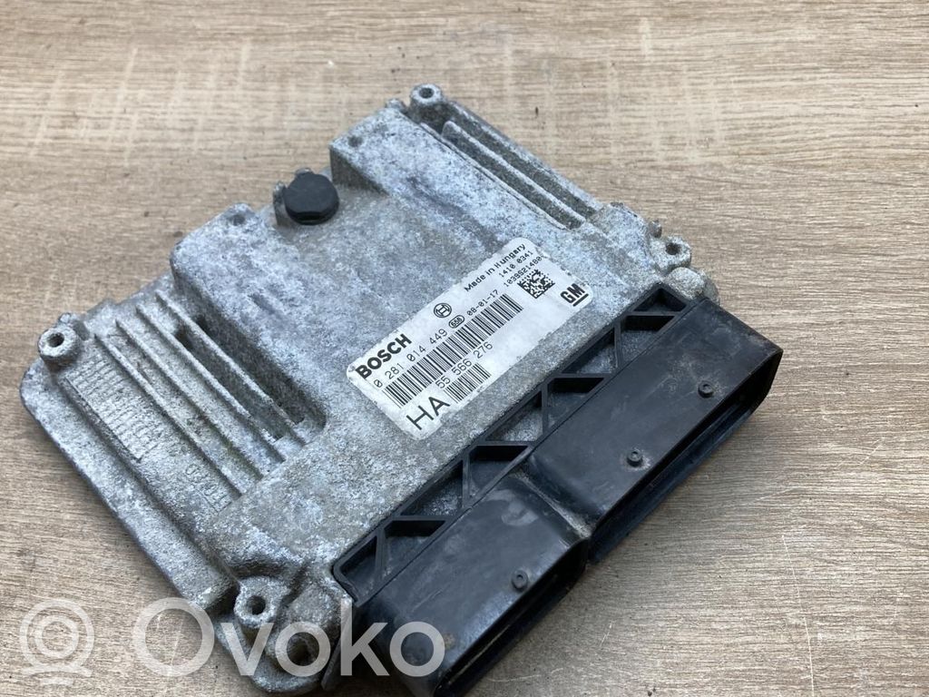 Opel Vectra C Unité de commande, module ECU de moteur 