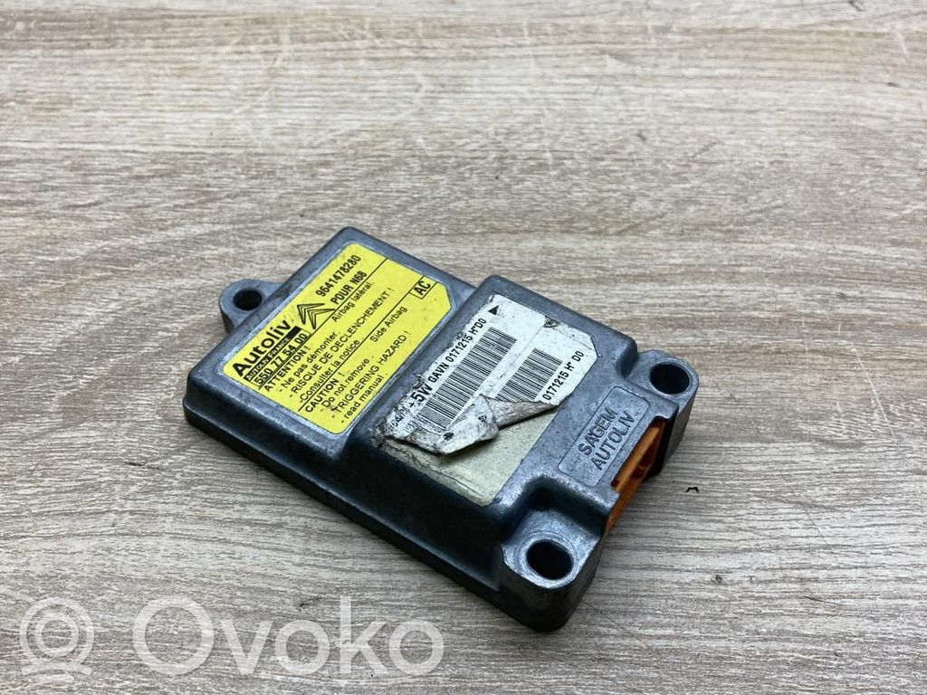 Citroen Xsara Picasso Unitate/modul de comandă airbaguri 