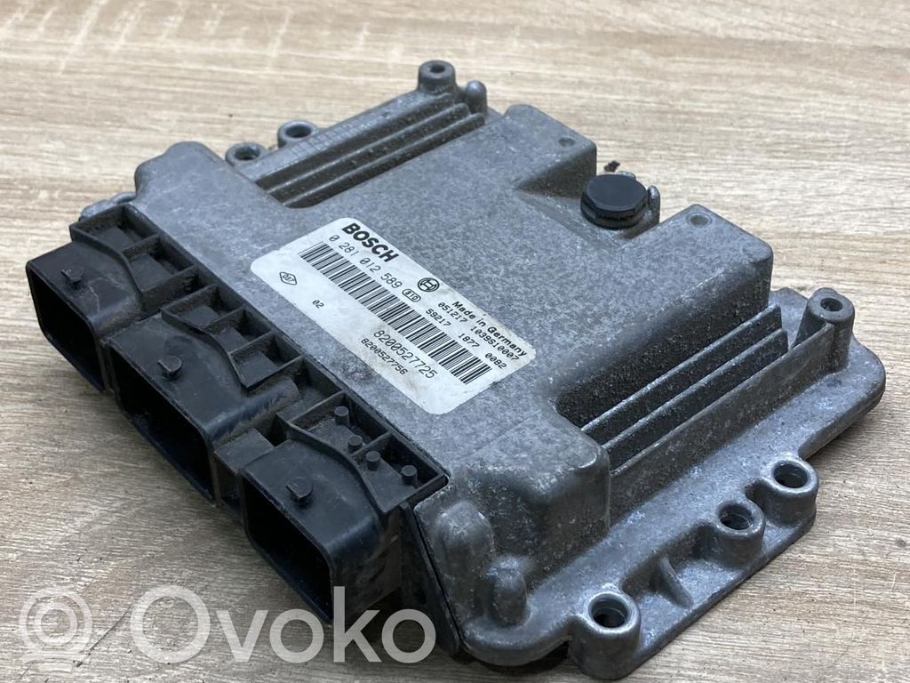 Renault Scenic II -  Grand scenic II Motora vadības bloka ECU 