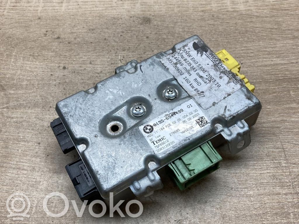 BMW 5 E60 E61 Oven ohjainlaite/moduuli 