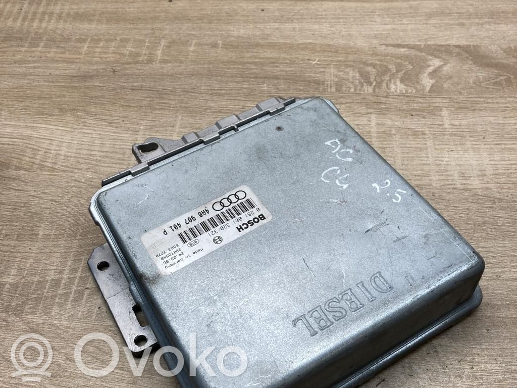Engine control unit/module ECU   4A0907401P,0281001320