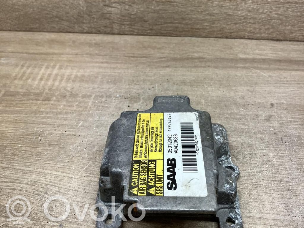 Saab 9-3 Ver2 Airbag control unit/module 