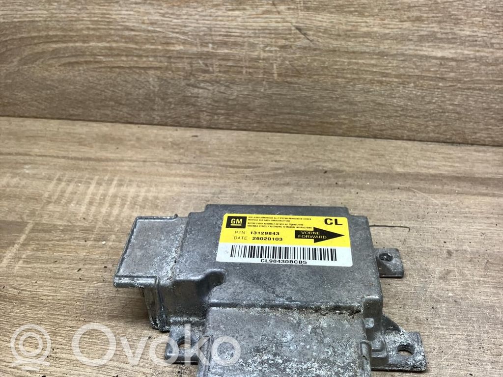 Sterownik / Moduł Airbag   13129843,26020103