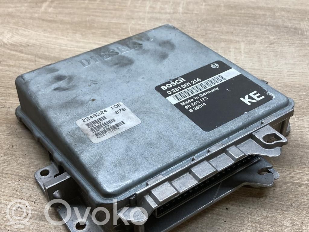 Engine control unit/module ECU   90563173,0281001214