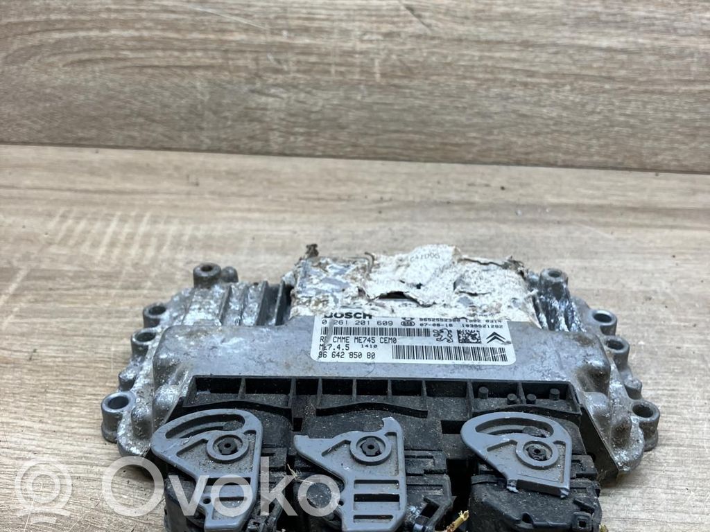 Citroen C4 I Moottorin ohjainlaite/moduuli 