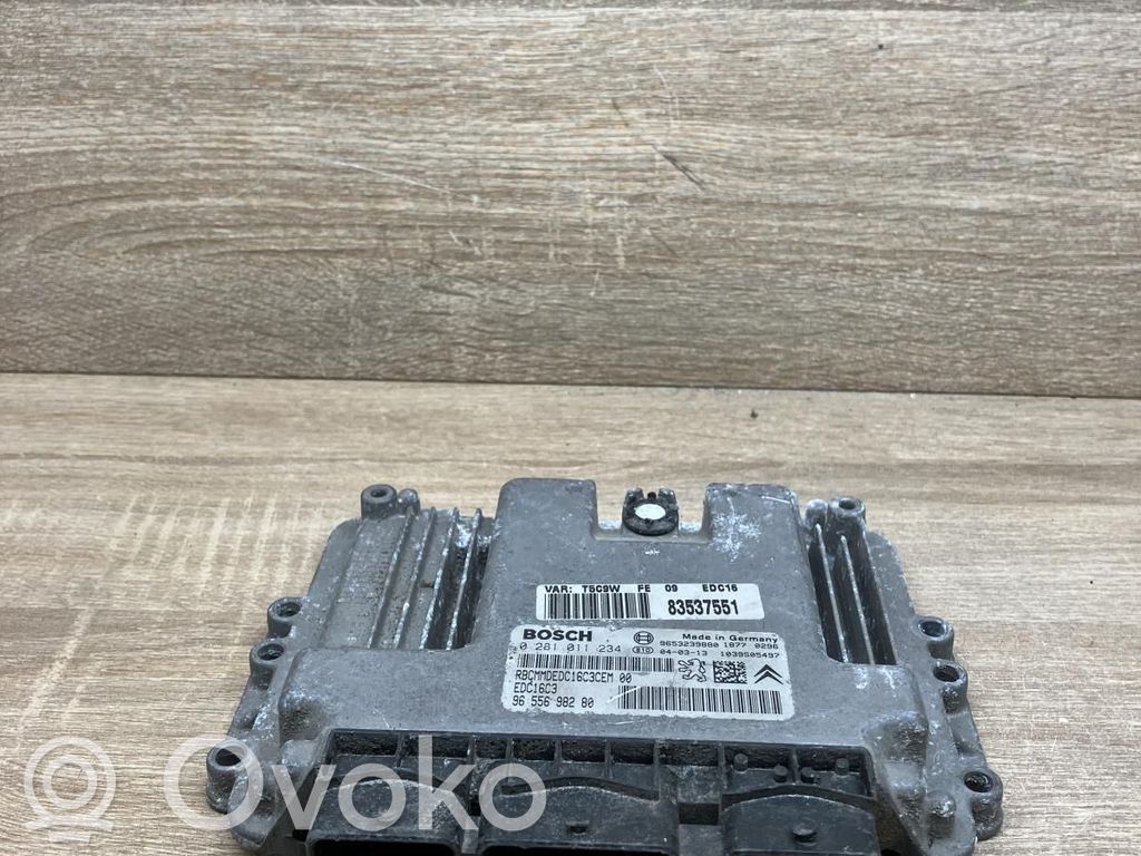 Peugeot 307 Unitate/modul de control motor 