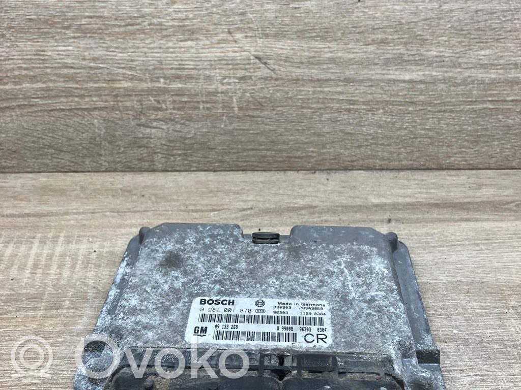 Opel Astra G Engine control unit/module 