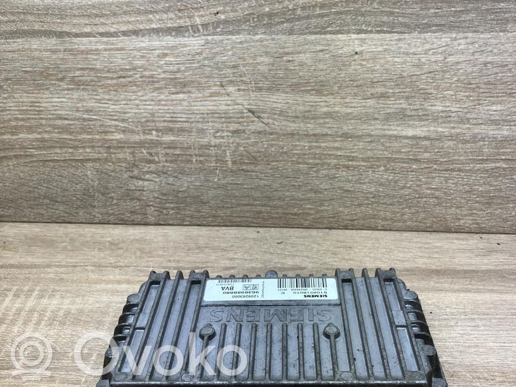 Peugeot 206 Engine control unit/module 