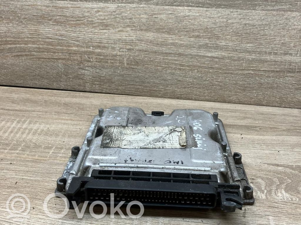Engine control unit/module   9635156580,0281001977