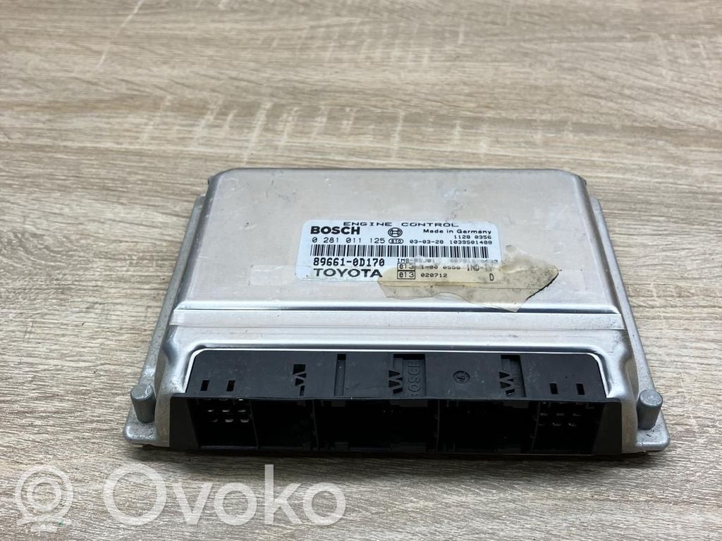Toyota Yaris Unitate/modul de control motor 