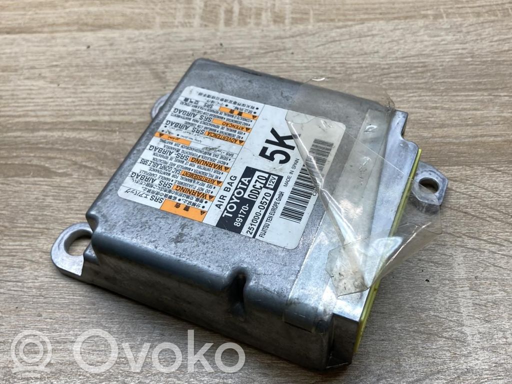 Toyota Yaris Sterownik / Moduł Airbag 